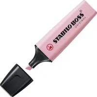 Tekstimarker STABILO Boss pastelne roosa