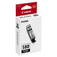 Canon PGI-580PGBK (2078C001) Ink Cartridge, Black