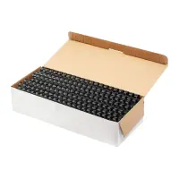 Köitespiraal 16mm (101-145 lehte) plast must 100tk
