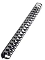 Köitespiraal 10mm (41-55 lehte) plast must