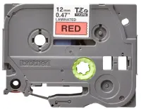 Kleepkirjalint/markeerimislint BROTHER TZE-431 12mm must/punasel
