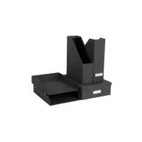Dokumendisahtlite komplekt BIGSO BOX Holger linane must