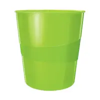 Paberikorv 15L LEITZ WOW roheline