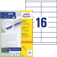 Kleebisetikett AVERY Zweckform 105x33,8mm 100 lehte (3665)