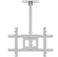 TV SET ACC CEILING MOUNT/32-80&amp;quot; WHITE N1L-W ONKRON
