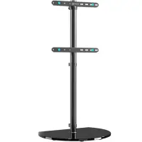 TV SET ACC FLOOR STAND /30-60&amp;quot;/BLACK TS5060-B ONKRON