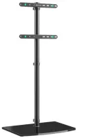 TV SET ACC FLOOR STAND /30-60&amp;quot;/BLACK TS5065-B ONKRON