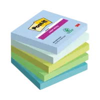 Märkmepaber 76x76mm POST-IT 654 SS Oasis 5x90 lehte