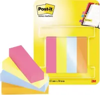 Järjehoidja paberist 15x50mm POST-IT 4 värvi x 50 lehte