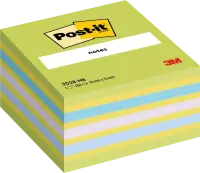 Märkmekuup 76x76 POST-IT 2028NB rohelised neoontoonid 450 lehte