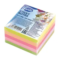Märkmekuup FOROFIS 51x51mm pastelsed toonid 300 lehte