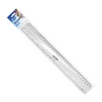 Joonlaud 30cm CENTRUM plastikust läbipaistev suits