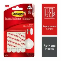 Kinnitusribad COMMAND 17021 Medium 3,4kg 10tk/pk