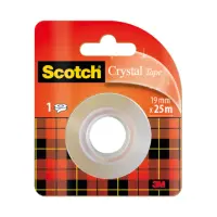 Kleeplint 19mm x 33m SCOTCH Crystal Clear 600