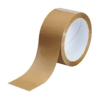 Pakketeip paberteip 50mm x 50m pruun