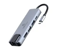 GEMBIRD Multi Port Adapter USB Type C