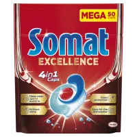 Nõudepesumasina kapslid SOMAT Excellence 4in1 50tk