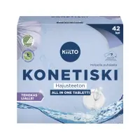 Nõudepesumasina tabletid KIILTO All in One vesilahustuvas kiles 42tk