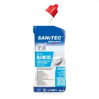 WC puhastusvahend SANITEC Blue geel 750ml (antibakteriaalne)