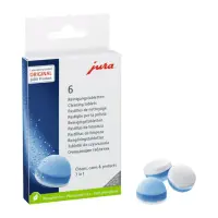 Kohvimasina puhastustabletid JURA 3-etapilised 6tk