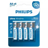 2 x Patareid PHILIPS LR6E AA 2Ultra Alkaline