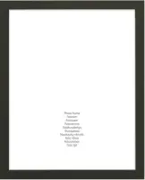Pildiraam 30x42cm NINA Black must raam