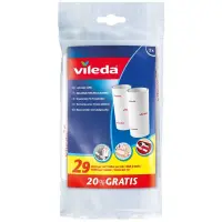 Tekstiilipuhastusrulli varu VILEDA 2x29 lehte rullil