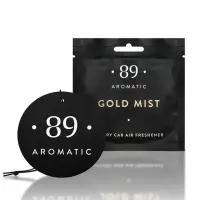 Aromatic89 Gold mist - Rippuv paberist õhuvärskendaja