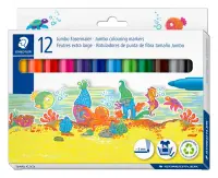 Viltpliiatsid STAEDTLER Club Jumbo 12 värvi