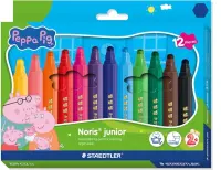Viltpliiatsid STAEDTLER Junior Peppa Pig 12 värvi