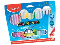 Viltpliiatsid MAPED ColorPeps Monster 12 värvi