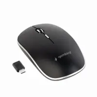 Arvutihiir USB-C OPTICAL Wireless must SILENT MUSW-4BSC-01 GEMBIRD