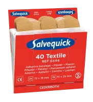 Plaastrite komplekt tekstiilist 40tk pakis SALVEQUICK