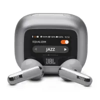 JBL Live Flex 3, hõbe - Juhtmevabad kõrvaklapid