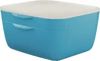 Sahtliboks lauale LEITZ Cosy 2-sahtlit sinine