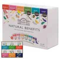 Roheline tee komplekt AHMAD Natural Benefits 6 erinevat maitset – pilt 2