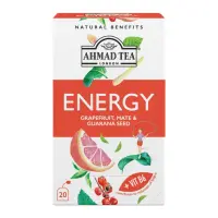 Taimetee AHMAD Energy Greip mate ja Guarana seeme 20tk ümbrikus