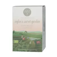 Must tee JUST T Ceylon´s Secret Garden Bio 20tk