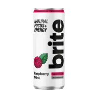 Energiajook BRITE Natural vaarikas münt 0,33l (purk)