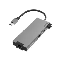 Adapter Hama USB-C pistik - 2xUSB-A/USB-C/HDMI/LAN