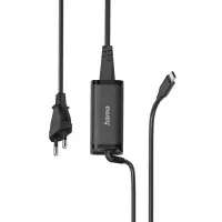 Hama Universal USB-C Notebook Power Supply, 45 W, must - Laadija
