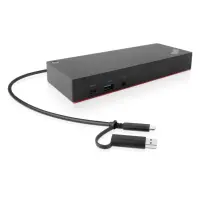 Lenovo ThinkPad Hybrid USB-C Dock, 135 W, must - Sülearvuti dokk