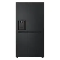 LG, Water &amp; Ice Dispenser, 641 L, kõrgus 179 cm, must - SBS-Külmik