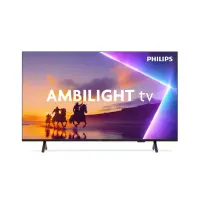 Philips PUS8510, 55'', 4K UHD, QLED, must - Teler