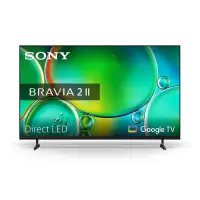 Sony Bravia 2 II S25M, 55", 4K UHD, LED LCD, must - Teler
