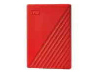 WD My Passport 2TB portable HDD Red