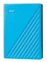 External HDD WESTERN DIGITAL My Passport 6TB USB 2.0 USB 3.2 Sky Blue WDBR9S0060BBL-WESN