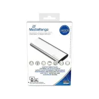 External SSD MEDIARANGE Read speed 450 MB/s Write speed 420 MB/s Form factor M.2 NVMe Yes  240 GB…