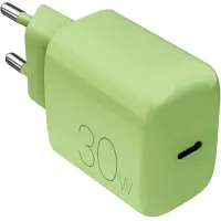 Puro DAILY 1, USB-C, 30 W, roheline - Laadija