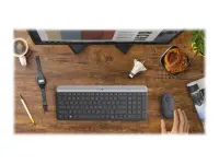 Logitech Slim Combo MK470, SWE, hall - Juhtmevaba klaviatuur + hiir